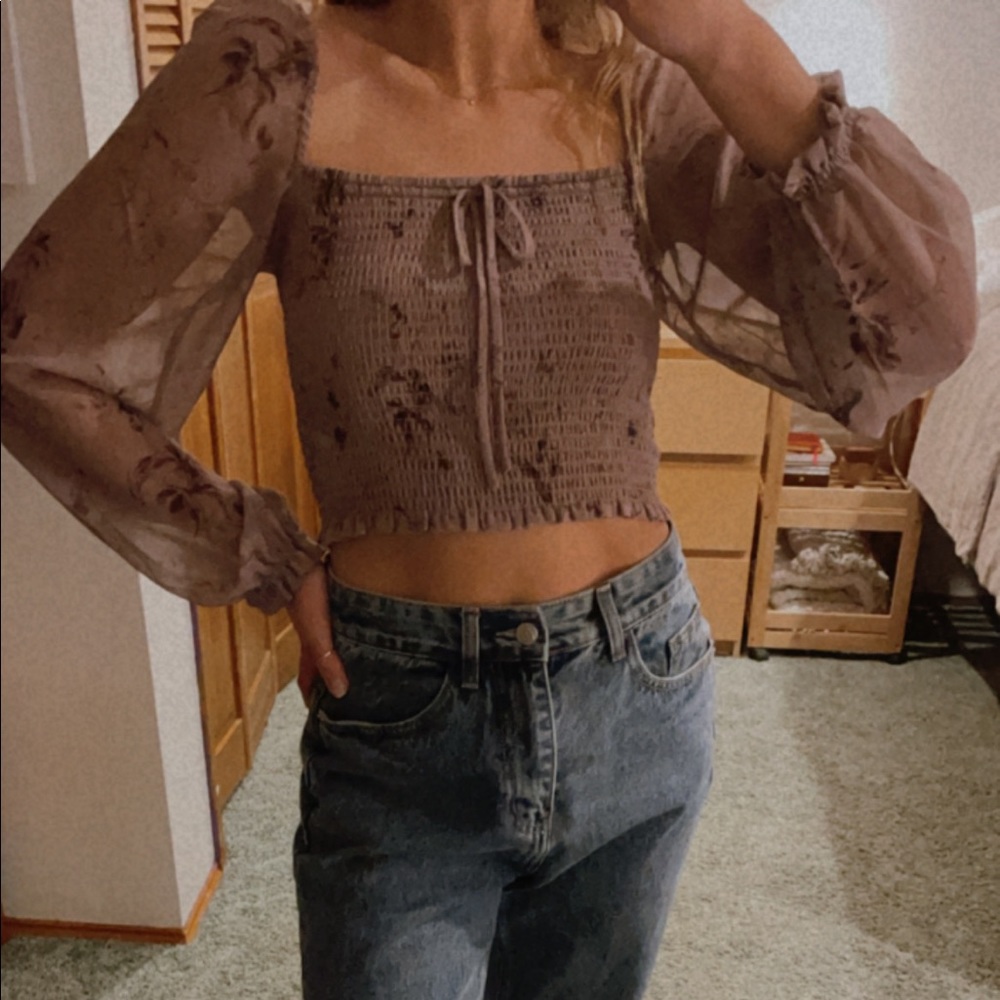 Aritzia wildfred blouse
